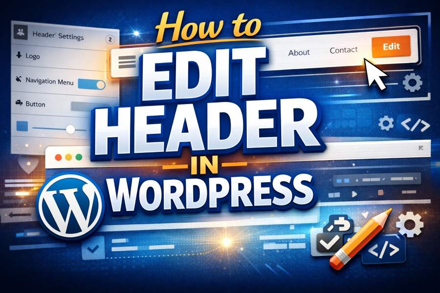 How to Edit Header in WordPress