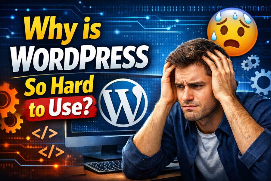 Why is WordPress So Hard to Use
