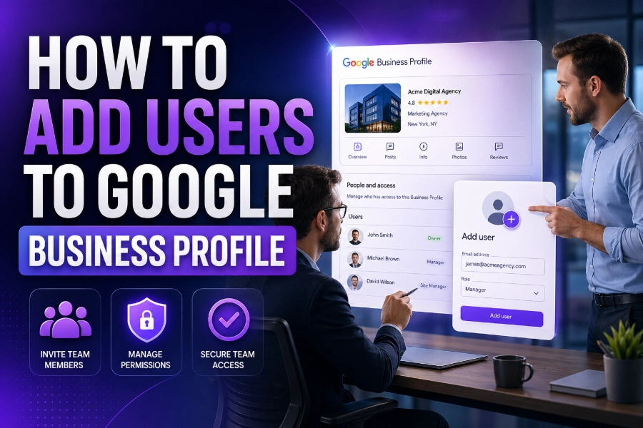 how to add users to google business profile
