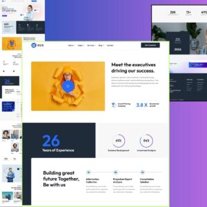 Gixus – Modern Business Consulting React Next.js Template