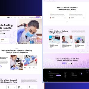 Helixis | Laboratory & Diagnostics PSD Template