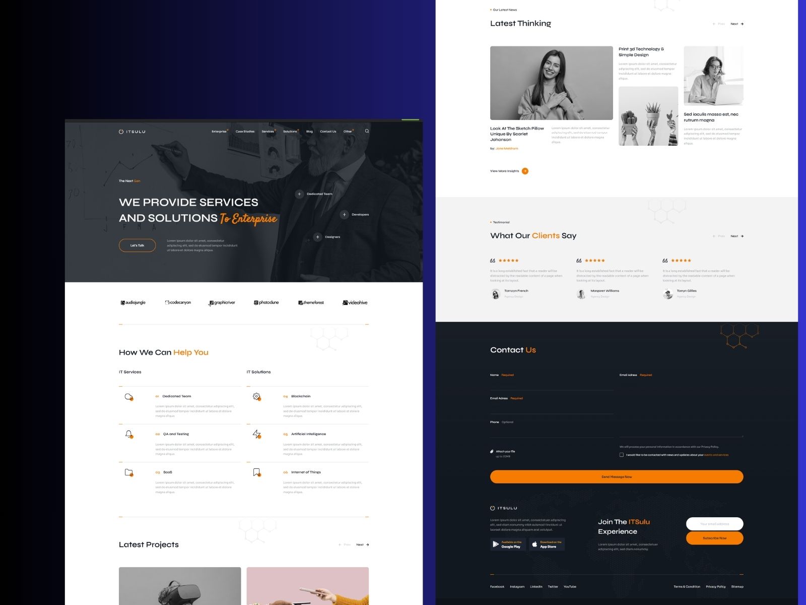 ITSulu – React Technology & IT Company NextJS Template