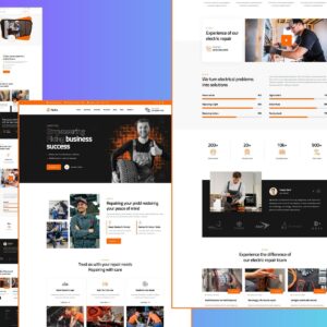 PixFix – Handyman Services Figma Template