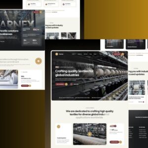 Yarnex – Textile & Fabric Manufacturing HTML Template