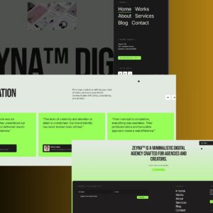 Zeyna – Multi-Purpose Creative WordPress Theme