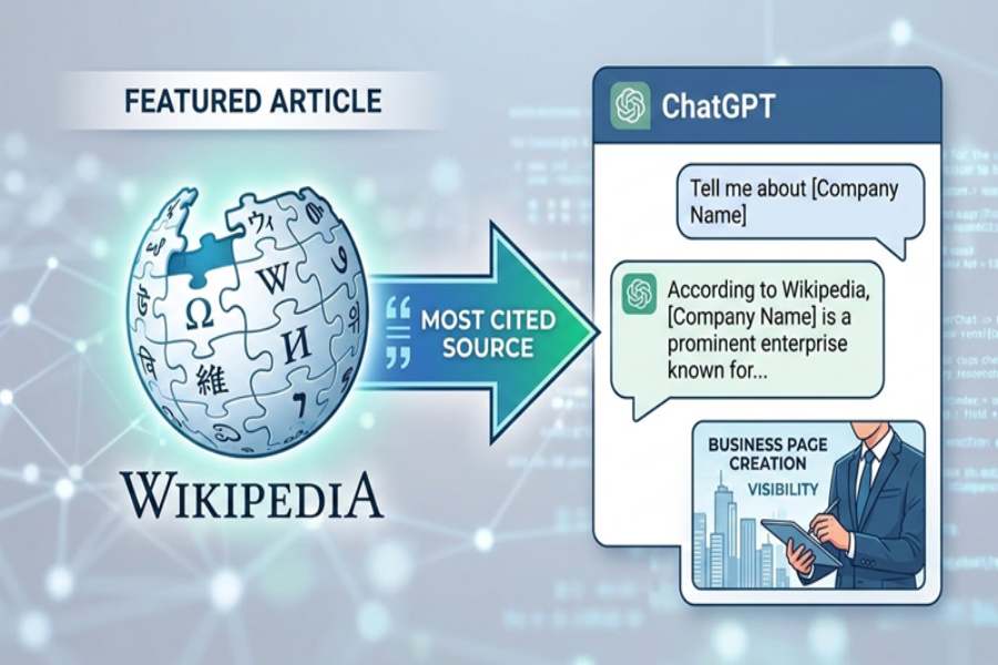 Wikipedia Is Now the Most Cited Source Inside ChatGPT — Here’s What That Means When You Create a Wikipedia Page for Business